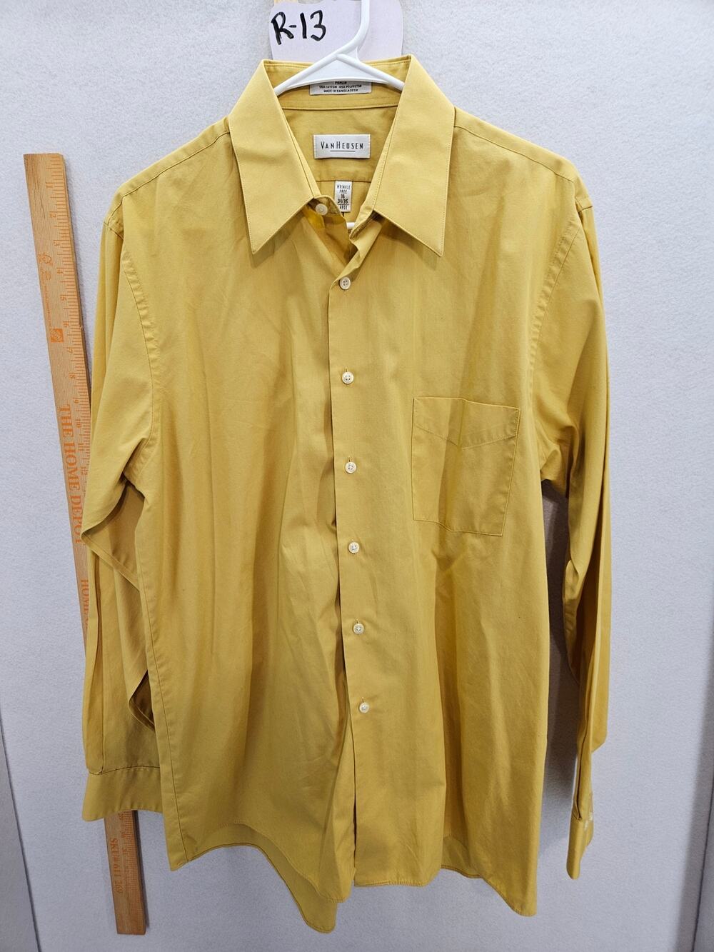Van Heusen button-down shirt, size L